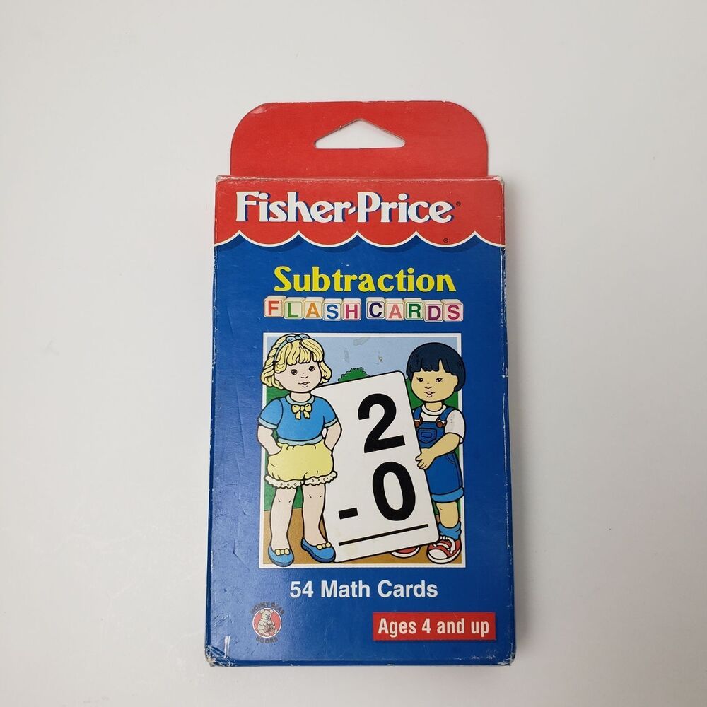 Fisher price vintage flash cards